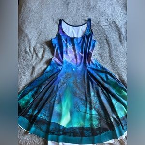 Blackmilk FOREST IN THE SKY EVIL SKATER DRESS
